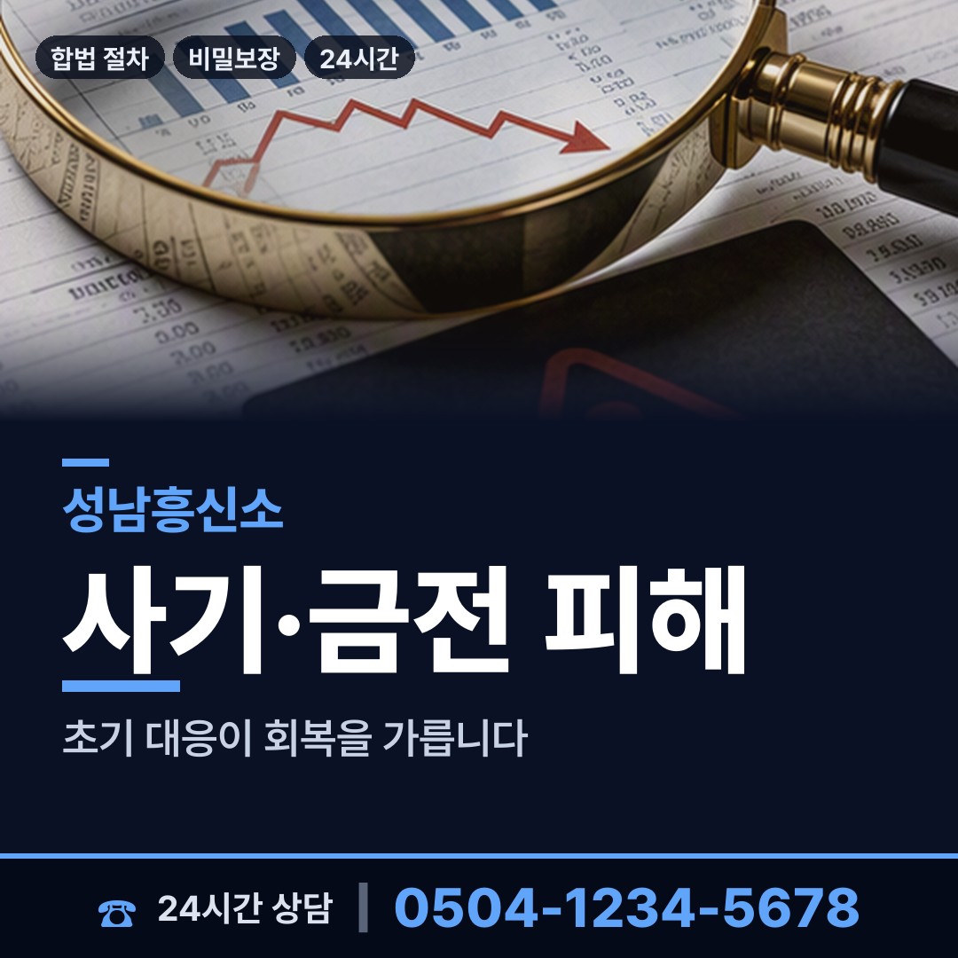 성남 은행2동 소재파악 상담 안내
